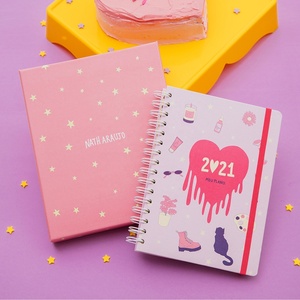 Custom Size Design A5 <b>A6</b> B5 A4 Environmental Ink Steel Ring <b>Diary</b> Exercise Note Book - Product Image 1