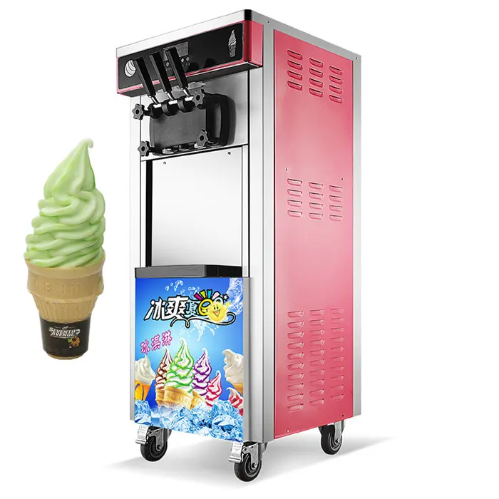 Automatische 5 Geschmacks richtungen Soft Machine China elektrische Eismaschine