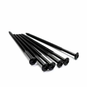 1022 Heat Treated Steel with Epoxy E-Coat Phillips Flat <b>Pan</b> Head All-Purpose Fastener Screws <b>for</b> Roofing Insulation - Product Image 1