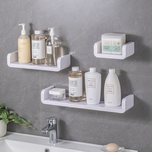 Étagère de rangement murale PAPAH Climbing Tiger pour salle de bain, en plastique, résistante à l'humidité, sans perçage, multi-niveaux, pour salle de bain et cuisine - Product Image 2