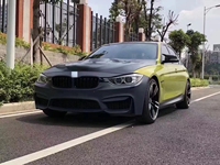 Convient pour BMW F30 M3 Kit de carrosserie 2013-2018 Jupes latérales Tuyau d'échappement et capot Fender Spoiler Grille F30 M3 Bodykit