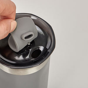 Tasse de voyage <span class=keywords><strong>portable</strong></span> avec logo personnalisé 12 OZ petit gobelet à café pour le voyage gobelet à café en acier inoxydable avec couvercle - Product Image 5