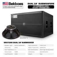 Bekboes - Haut-parleur de basses OEM SRX728 double 18 pouces à prix bas, populaire et super puissant