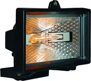 Lampe de rue en métal 500W avec base R7S, remplacement LED et boîtier de lampe - Product Image 4