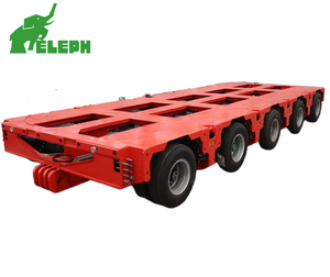 Goldhofer Typ 25-500 Tonnen Mehrachsiger Modularer Sattelauflieger mit Hydraulischer Lenkung und Hebefunktion - Product Image 1