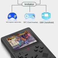 Console de jeu portable rétro, écran 3,5 pouces, résolution 640x480, mémoire 1 Go, connexion sans fil/filaire, compatible avec les prises EU/US, jeux compatibles