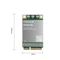 Fibocom FG132 5G RedCap Module IoT Double Mode 5G4G Bandes Globales 226Mbps Downlink LGA Package Solution Industrielle