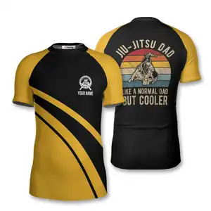 Protection UV en gros surf mma rash guard pour enfants