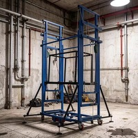 Plateforme élévatrice mobile télescopique électrique automatique de 0,3 à 0,5 tonne et 8 mètres pour la construction