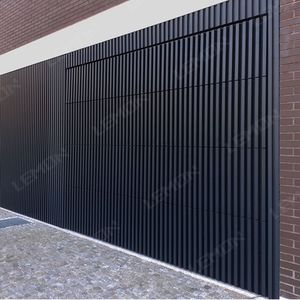 Bắc Mỹ đôi thép cắt Công nghiệp hai cổng nhà để xe và lưới tản nhiệt Úc tuôn ra cửa nhà để xe đôi cửa nhà để xe - Product Image 2