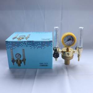 Régulateur d'argon double tube filetage mâle débitmètre réducteur de pression outils pneumatiques - Product Image 3