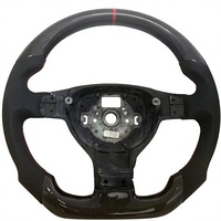 Volant en cuir et fibre de carbone au design sportif pour VW Golf Passat pour Audi A4 A5 Q5 SEAT Leon Toledo Altea