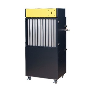 Collecteur de poussière d'établi Kotohira Qinping Industry Kdc-Td2 W1200 D740 H1749 à chargement par le bas en acier, taux de purification 95 % - Product Image 1