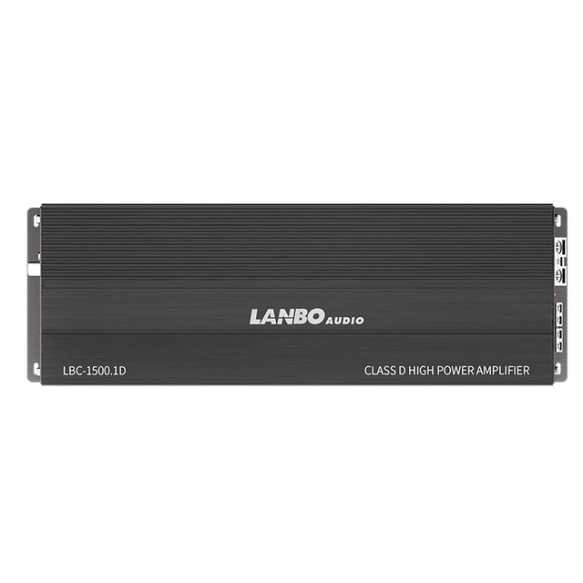 Compact Class D Mono Car Amplifier 1500W RMS 1Ω Stable OEM Mono Block Car Audio Amplifier