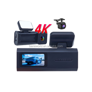 Caméra embarquée Yuaoran HD à écran IPS <span class=keywords><strong>360</strong></span> degrés avec 3 caméras, WiFi, enregistrement en boucle, garantie 1 an pour <span class=keywords><strong>voiture</strong></span> - Product Image 1