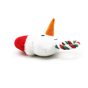 Nouveau design en promotion : Jouet pour chien en peluche de Noël mignon, jouet à mâcher en corde de coton doux et couineur pour l'entraînement des animaux de compagnie - Product Image 5