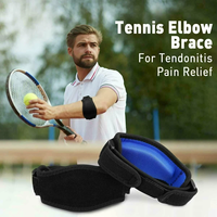 Soulagement efficace de la douleur pour le coude de golfeur et le coude de tennis - Attelles de soutien en silicone de qualité supérieure