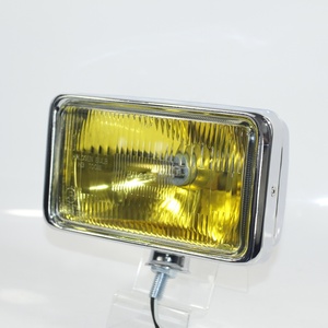 Universale LR8 12V luce fendinebbia quadrata cromata 100W LDB305 ricambio Lucas nuove luci di guida - Product Image 2