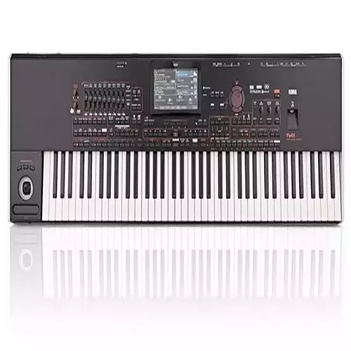 Korg PA4X 76-Noten professioneller Arrangeur Workstation Tastatur mit Lautsprechersystem Gold