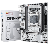 Motherboard HUANANZHI X99-4MT PLUS Soket LGA2011-3 Mendukung DDR3 1866/1600/1333 Memori Maksimal 128GB untuk Gaming & Penggunaan Bisnis