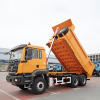 Camion benne léger neuf Sagmoto, capacité de charge 21-30T, moteur diesel Yuchai Euro 2, transmission manuelle 6X4, pour construction urbaine