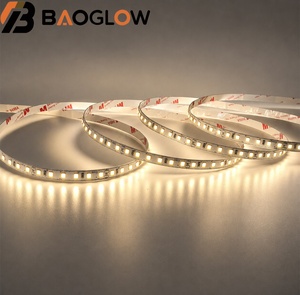 Tira de LED OEM ODM BHJ-2835-120D sin Caída de Voltaje, 24V 8W/M, 8mm, PCB de Cobre 18/75, Ra85, 3000K-6500K, Iluminación Decorativa Flexible para Interiores - Product Image 2