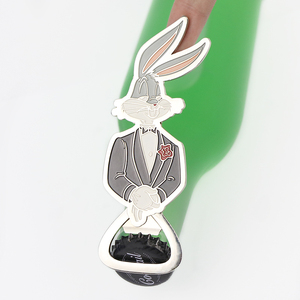Cá Nhân Dễ Thương Khuyến Mại Phim Hoạt Hình Thỏ Hình Dạng Động Vật Tùy Chỉnh 3D Kim Loại Mở Chai - Product Image 5