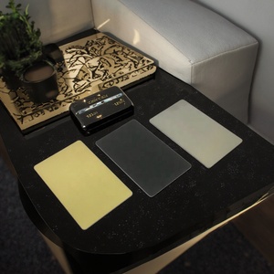 マットブラックRFID 21322216防水PVC名刺13.56MHz周波数ワンカード非接触ISOモデルと<span class=keywords><strong>QR</strong></span>コード - Product Image 5