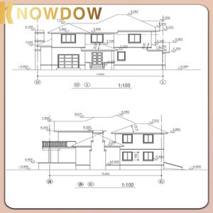 Knowdow Thiết Kế Nội Thất Dịch Vụ <span class=keywords><strong>3D</strong></span> Làm Tối Giản Biệt Thự CAD Vẽ Chiếu Sáng Nhà Thông Minh Kế Hoạch/Độ Cao - Product Image 6