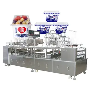 OCEAN Full Automatic Communion Mineral Water Cup Dipping and Sauce Seal Coffee Ice Cube Fill Machine
