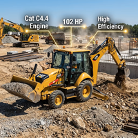 Chargeuse-pelleteuse Caterpillar CAT 420F2 d'occasion, bon marché mais de bonne qualité, à vendre