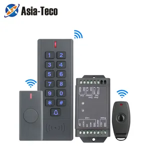 Kit di controllo accessi Wireless Controller di accesso impermeabile tastiera lettore di schede EM sistema di controllo accessi porta RFID 125KHz