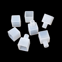 Bouchon d'extrémité pour bande lumineuse néon avec embout droit en silicone, du fabricant d'origine. Accessoire pour bande lumineuse, manchon en silicone.