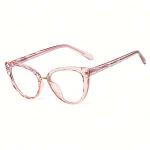 Gafas Ópticas Retro de Moda para Mujer con Logotipo Personalizado, Montura TR90 con Bisagras de Resorte, Diseño Ojo de Gato, Lentes Transparentes con Protección Anti Luz Azul - Product Image 6