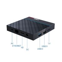 T95 MAX PLUS + Amlogic S905X3 Quad Core Android 9.0 TV BOX 4 8K tv box lecteur multimédia intelligent T95max +
