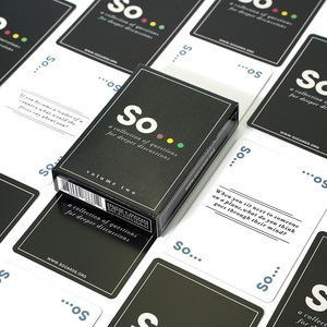 Tarjetas de Diálogo Profundo Personalizables en Inglés (Papel) con Empaque en Caja de Color para Desentrañar las Confusiones Interiores y Liberar la Creatividad - Product Image 4
