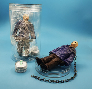 Lámpara de Resina con Figura de Personaje de Película de <span class=keywords><strong>Terror</strong></span>, Lámpara de <span class=keywords><strong>Agua</strong></span> Coleccionable de Jason Voorhees para Decoración del Hogar - Product Image 2