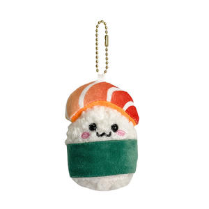Portachiavi Natalizio Divertente e Kawaii, Ciondolo per Borsa a Forma di Sushi in Stile Giapponese, <span class=keywords><strong>Peluche</strong></span> Morbido Unisex 5-7 - Product Image 2