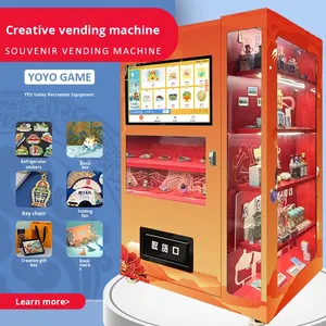 Distributeur automatique créatif Youyougu pour souvenirs et objets touristiques, écran tactile LCD, paiement par carte de crédit et pièces de monnaie - Product Image 2