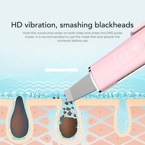 Ultrasonic Skin Scrubber Deep Face Cleaning Machine Peeling Shovel Facial <b>Pore</b> <b>Cleaner</b> Lift Machine Ultrasonic Skin Care Device - Product Image 5