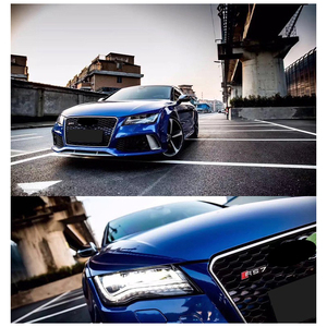 Chất lượng cao phụ tùng ô tô cho Audi A7 <span class=keywords><strong>rs7</strong></span> phong cách front bumper và lưới tản nhiệt điều chỉnh các bộ phận PP chất liệu 2009-2015 - Product Image 3