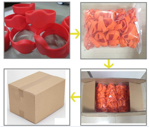 Bulk Custom Nfc Silicone Wristband ISO14443A 13.56MHz Ip68 Waterproof Adjustable Clasp <strong>Colorful</strong> Options Rfid Silicone Wristband - Product Image 5
