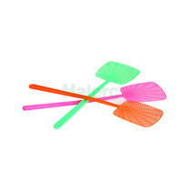 Raquette à mouches en plastique Haierc personnalisable, colorée, pour usage intérieur, outil ménager