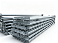 Solution de support en acier industriel : Connecteur tubulaire de poutre de liaison pour système de construction préfabriquée avec atténuation sismique
