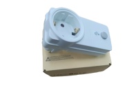 Prise de protection contre les fuites de courant en plastique conforme à la norme européenne IP44, avec adaptateur de prise PRCD pour appareils électriques