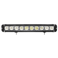 Super lumineux simple rangée combo spot ce rohs super mince 17.5 pouces 100w led barre lumineuse pour voitures et camions