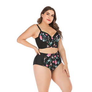 Meilleures ventes : Maillot de bain <span class=keywords><strong>sexy</strong></span> grande taille pour femme, <span class=keywords><strong>bikini</strong></span> polychrome pour la plage et la piscine - Product Image 4