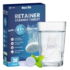 Top Quality Eliminate 99.9% Oral Bacteria Cleaner Denture Cleaning Tablet