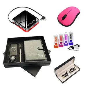 Power bank custom promotional gift set promotional mouse marketing gifts products for promotion