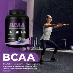 โรงงานผลิตกรดอะมิโน JBY ผลิตภัณฑ์เสริมอาหารดูแลสุขภาพ กรดอะมิโน <span class=keywords><strong>BCAA</strong></span> ผงเสริมอาหาร - Product Image 2